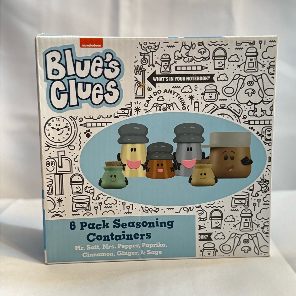 Nickelodeon Blue's Clues Seasoning Containers - Multicolor